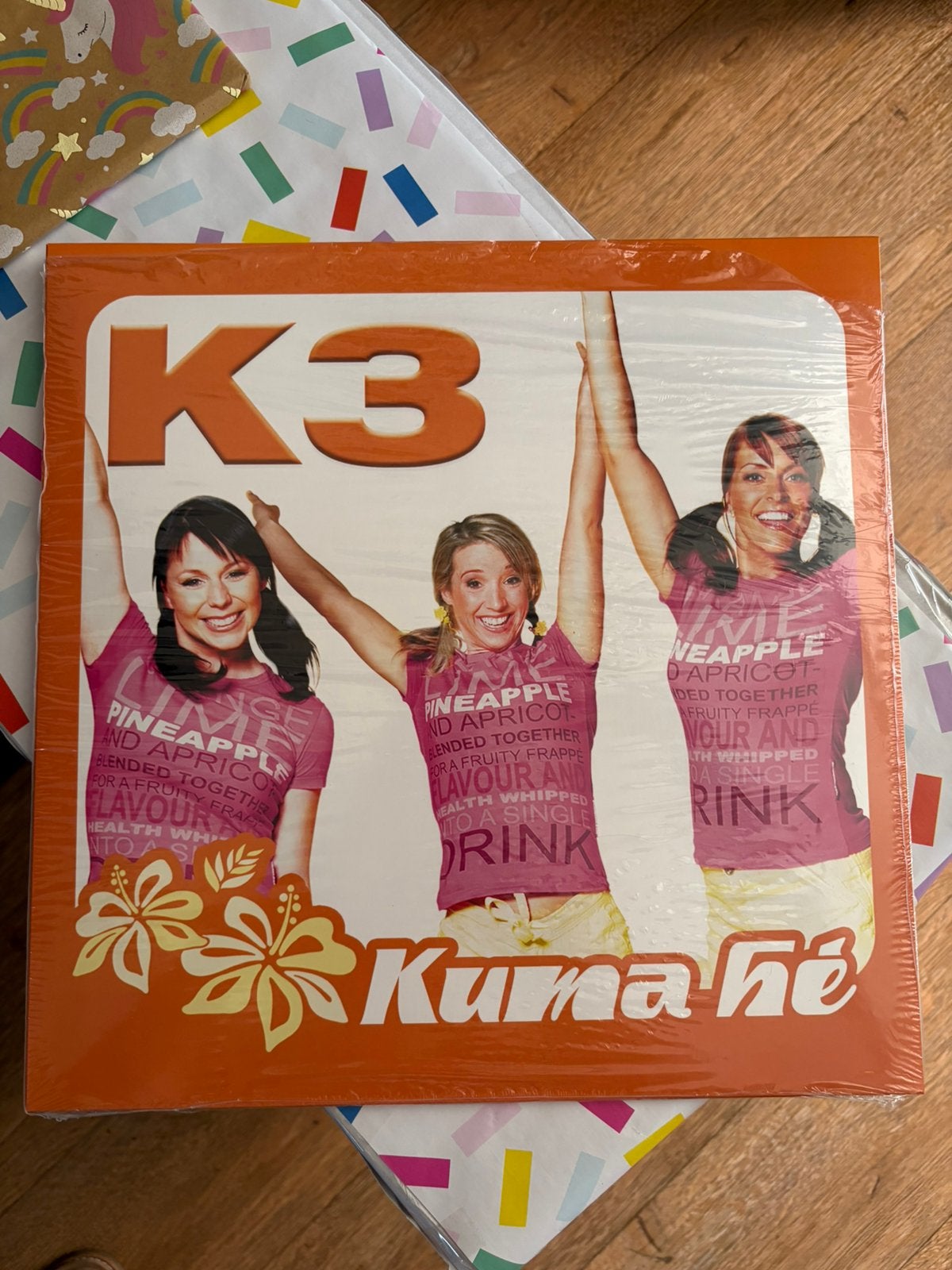 K3 Kuma hé vinyl plaat - Originals, Inclusief binnenhoes, 2020 tot heden, Ophalen of Verzenden, Zo goed als nieuw