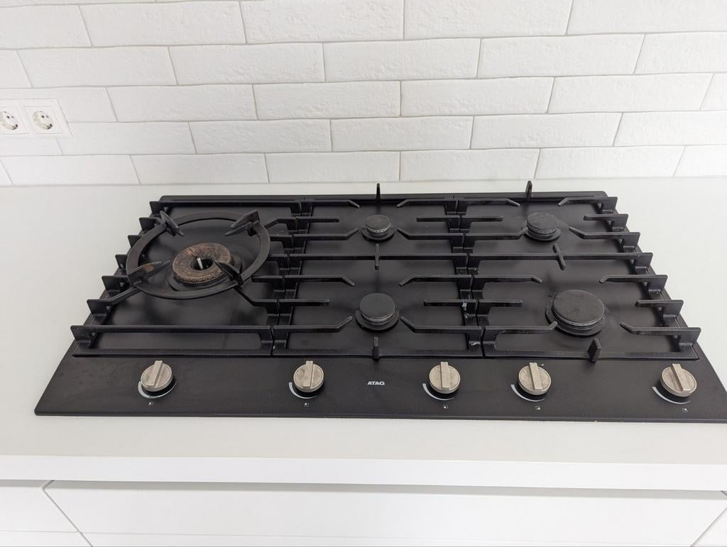 Gasfornuis 90 cm, Witgoed en Apparatuur, Kookplaten, Ophalen of Verzenden, Vrijstaand, Gas, 5 kookzones of meer