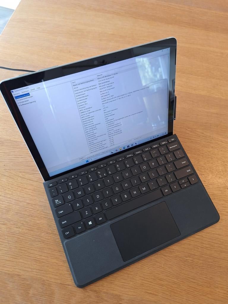 Microsoft Surface Go 3 - Pentium Gold 6500Y, 4GB RAM, 128GB, Computers en Software, Windows Tablets, Surface Go 3, Zo goed als nieuw