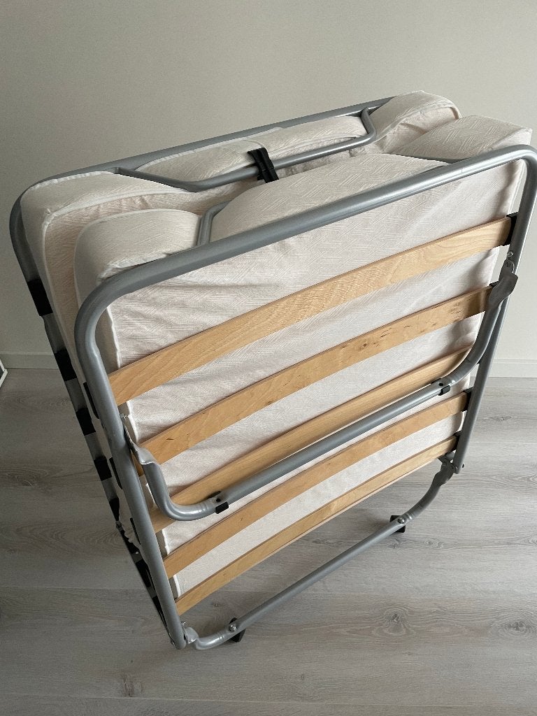 LOGEERBED MEGLIO/MELIOR 080X190, Ophalen, Eenpersoons, 190 cm of minder, Zo goed als nieuw