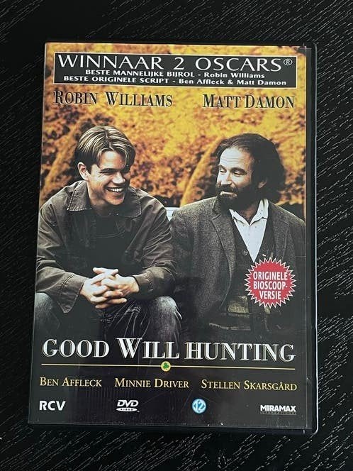 Good Will Hunting DVD - Winnaar 2 Oscars, Cd's en Dvd's, Speciale editie, Nederlands, Overige genres, Ophalen of Verzenden