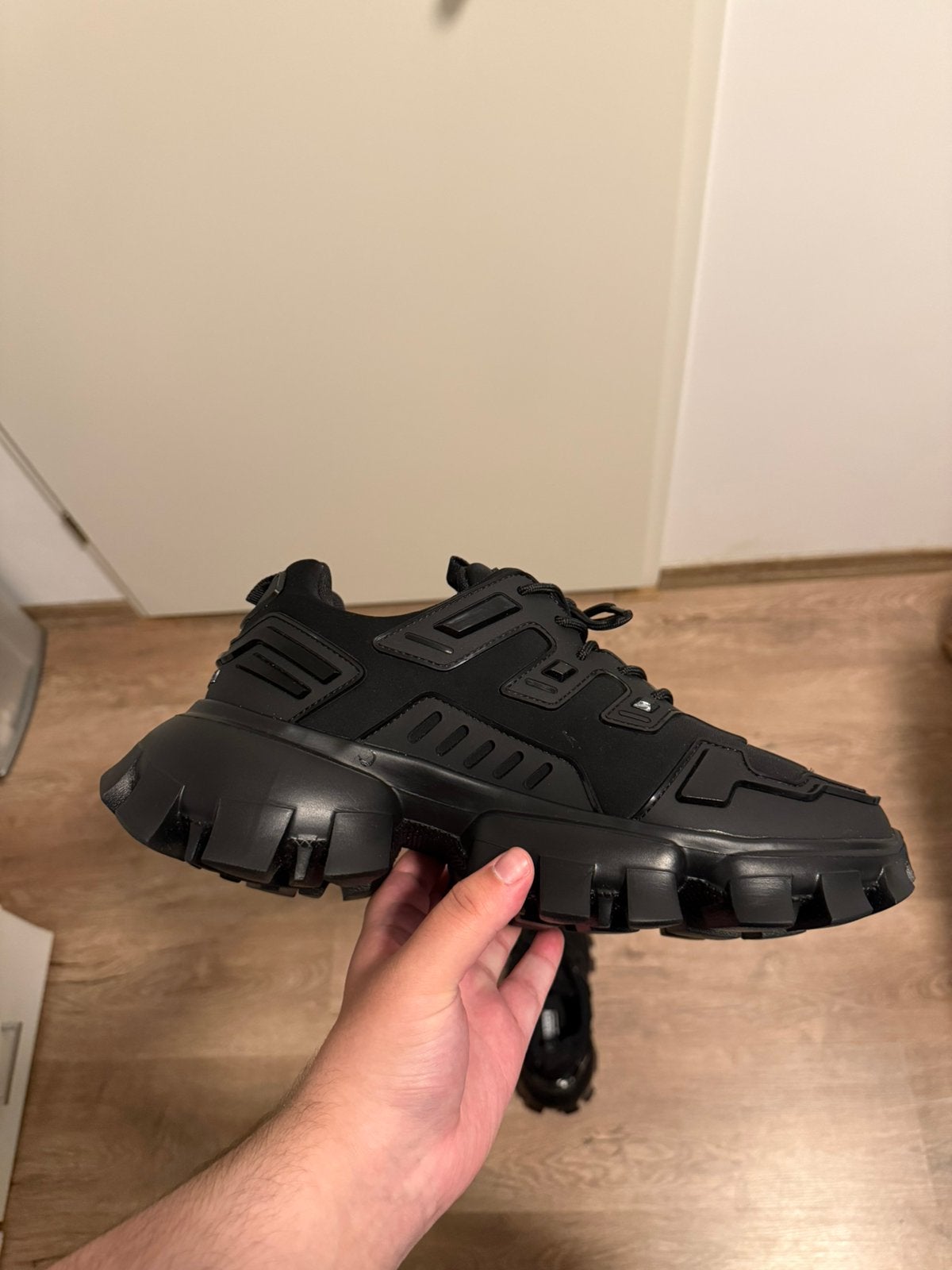 Steve Madden Prize Sneakers Laag Zwart Maat 44 Heren!, Ophalen, Zwart, Nieuw, Sneakers of Gympen