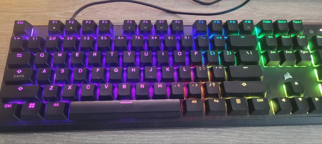 Corsair K70 RGB Core toetsenbord, Ophalen of Verzenden, Zo goed als nieuw