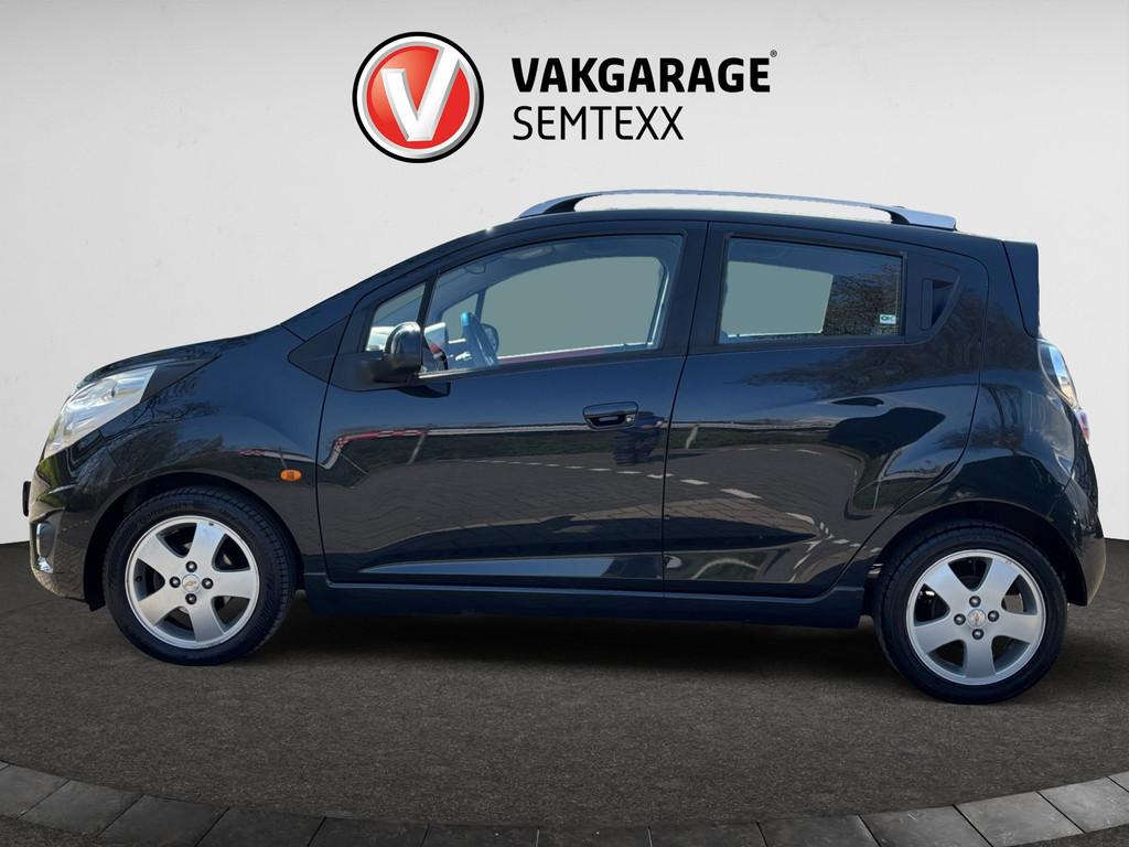 Chevrolet Spark 1.2 16V LT | Org NL | 2de Eig. | Airco | Boo, Voorwielaandrijving, Stof, Gebruikt, Zwart
