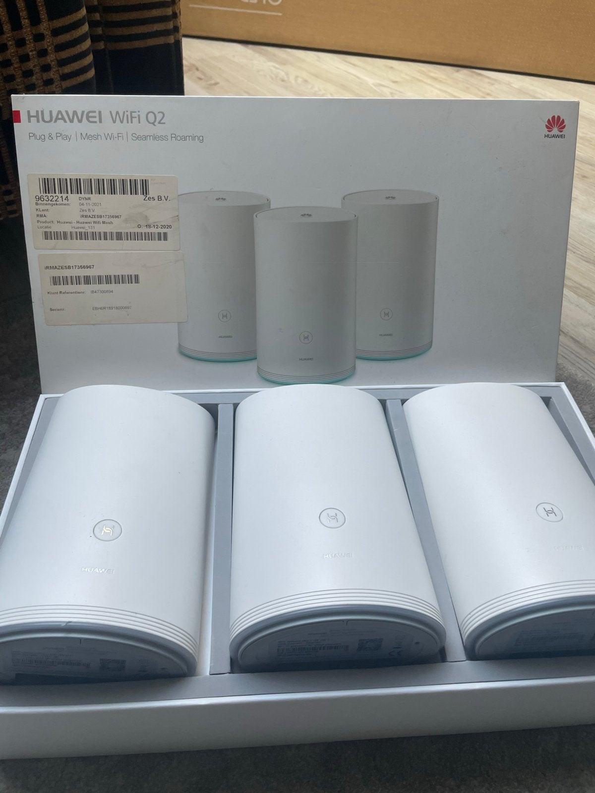 Huawei WiFi Q2 Mesh Wi-Fi Systeem - Plug & Play, Ophalen, Zo goed als nieuw
