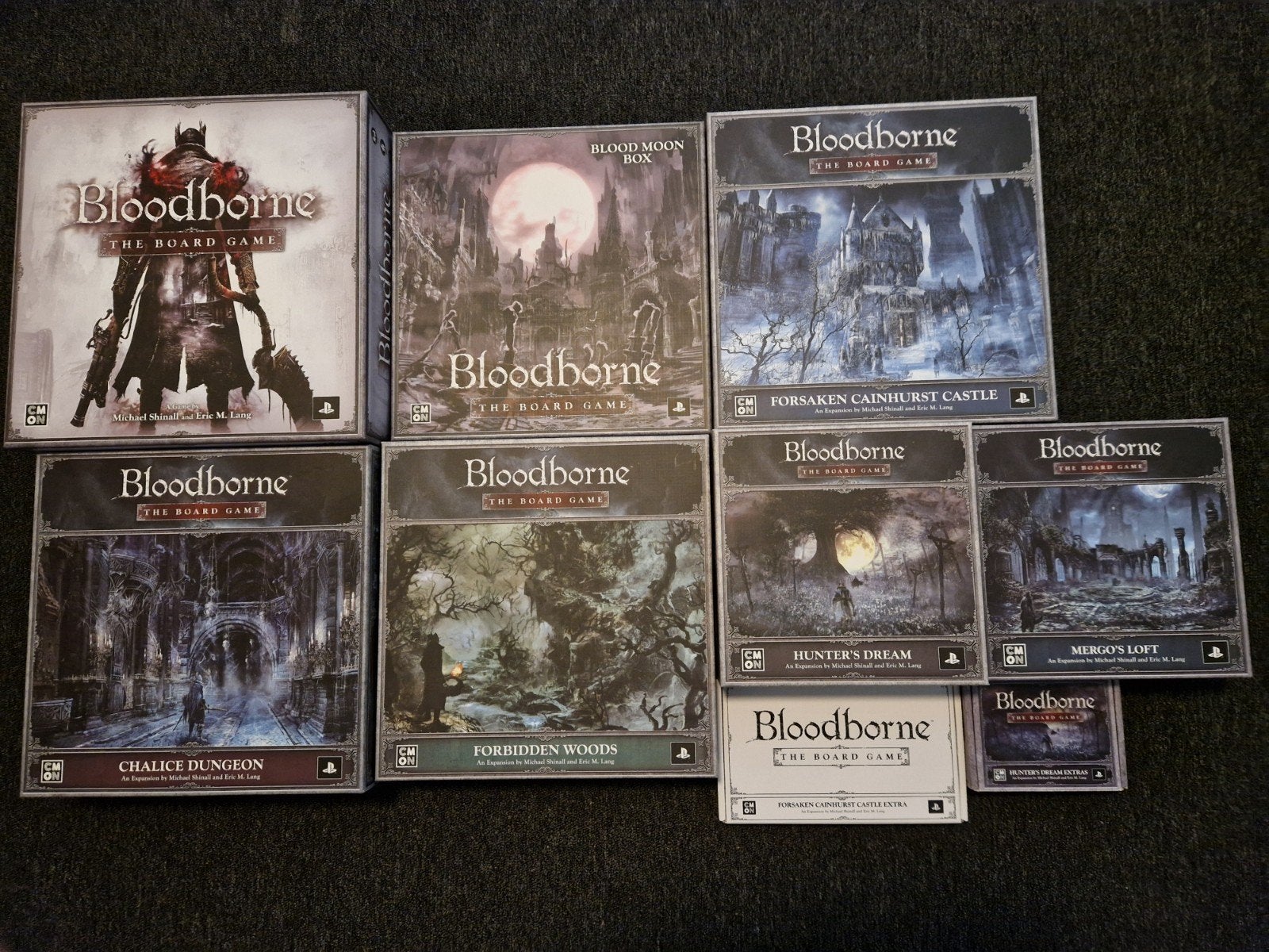 BLOODBORNE THE BOARDGAME met Kickstarter uitbreidingen., Ophalen of Verzenden, Nieuw