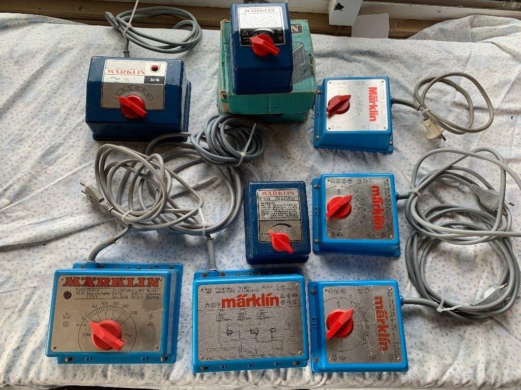 Marklin Trafo's van alles wat , voor ieder wat wils  8 stuks, Gebruikt, Ophalen of Verzenden, Analoog, Märklin