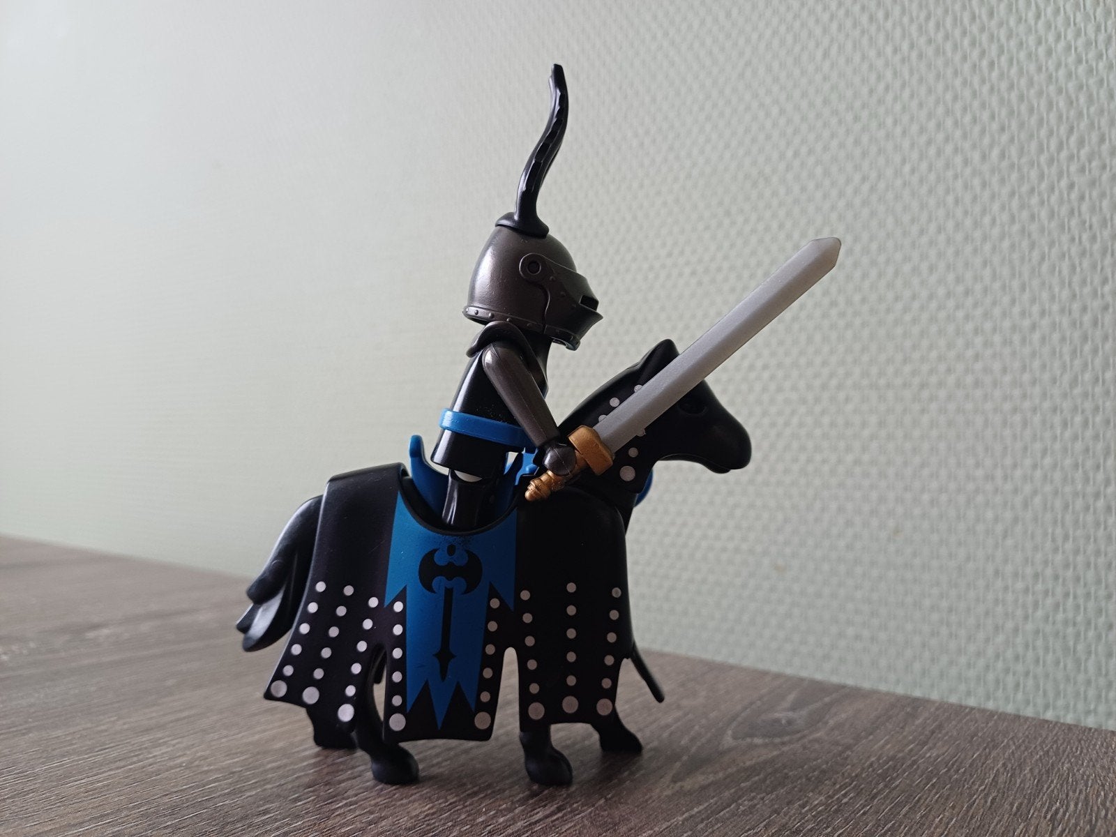 Playmobil ridder te paard met zwaard, Ophalen of Verzenden, Zo goed als nieuw, Jongen of Meisje