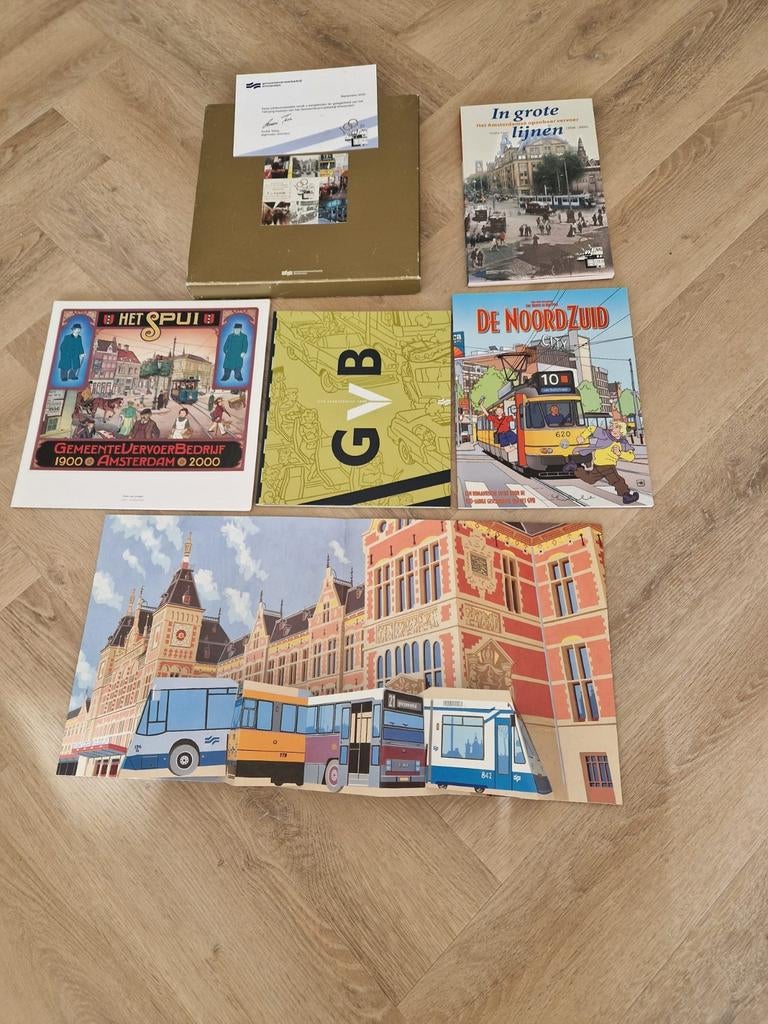 100 jaar GVB tram en bus Amsterdam, Ophalen of Verzenden