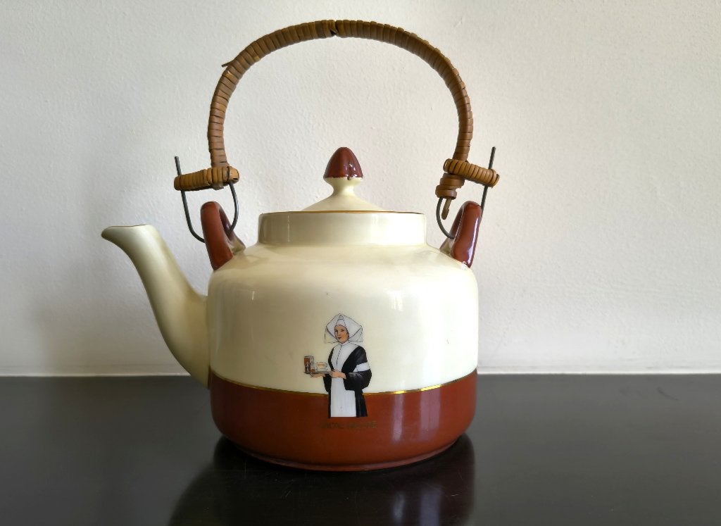 Droste chocoladepot of theepot, Ophalen of Verzenden