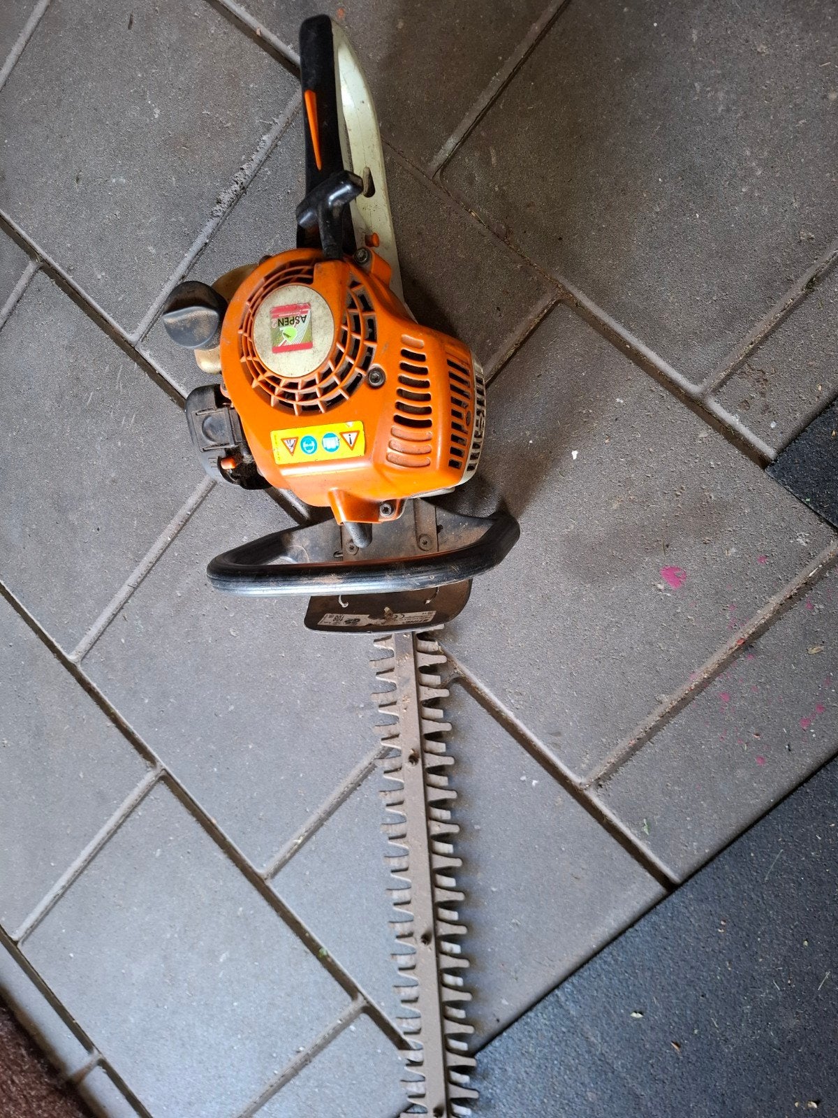 stihl heggenschaar, Ophalen, Gebruikt, Benzine
