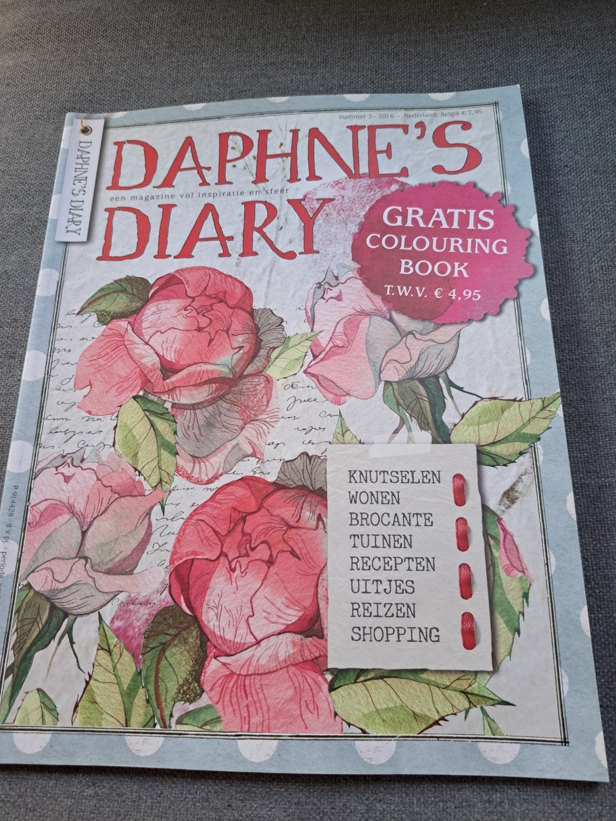 T: Daphne's Diary Magazine - Nummer 3, 2016, Ophalen of Verzenden, Zo goed als nieuw, Overige typen