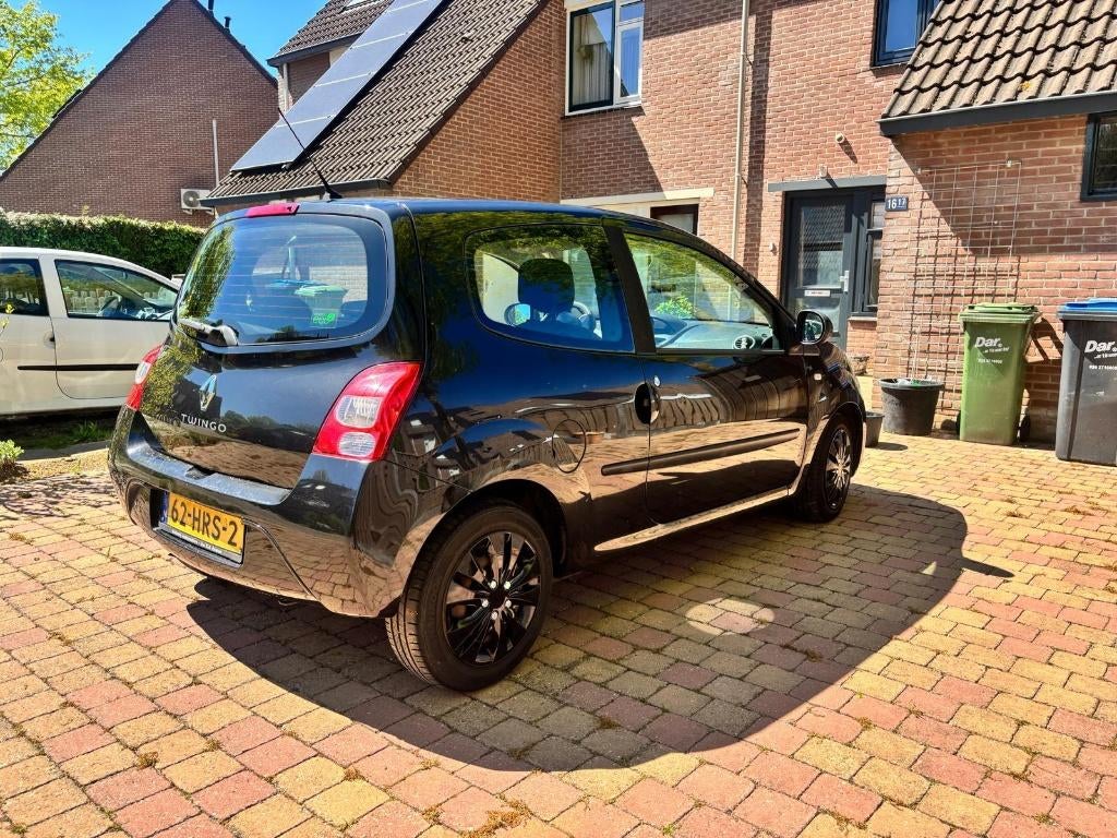 Renault Twingo 1.2 16V CO2 2009 Zwart, Auto's, Renault, Particulier, Twingo, Airconditioning, Elektrische ramen, Mistlampen, Benzine