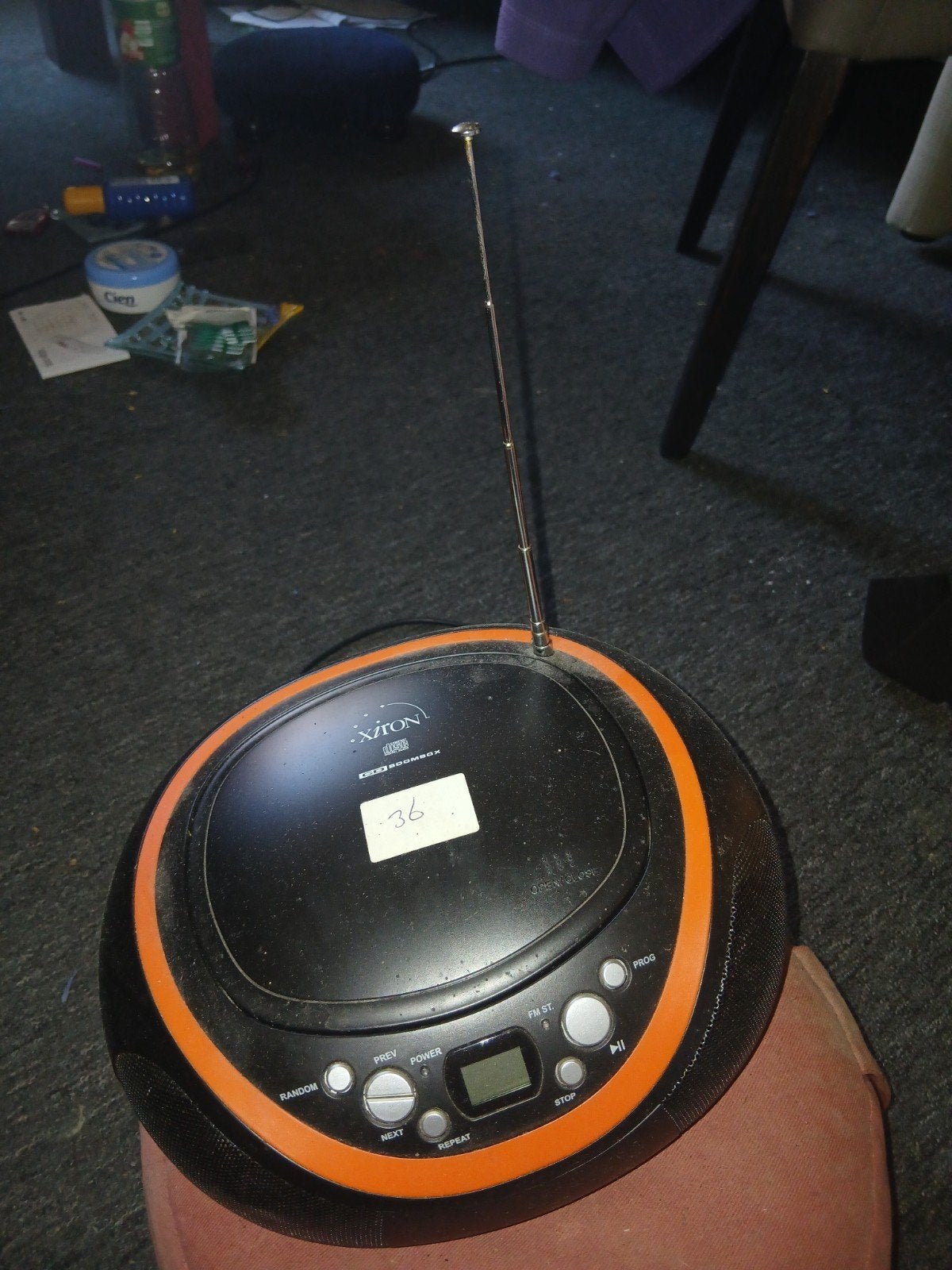 X-ZON CD Boombox met Radio - Draagbaar en Compact, Audio, Tv en Foto, Radio's, Ophalen of Verzenden, Gebruikt, Radio, Met cd-speler