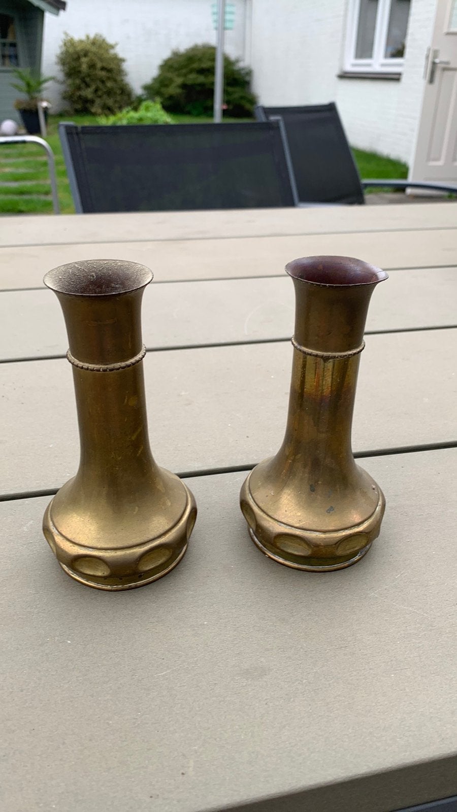 Vintage messing plantenspuit 555 | Made in Hong Kong, Antiek en Kunst, Ophalen of Verzenden