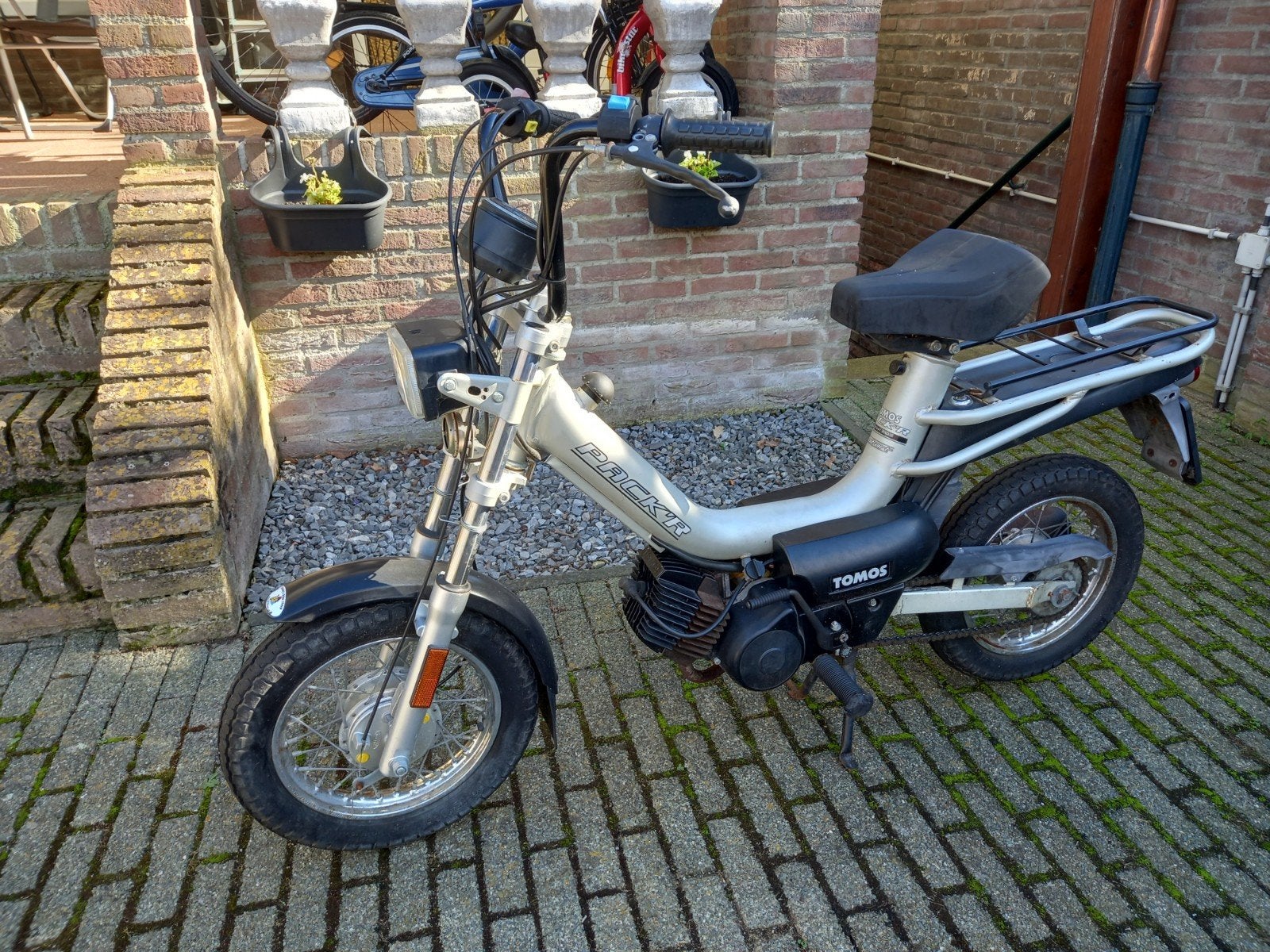TOMOS PACK,R (E-START) SNOR, Fietsen en Brommers, Ophalen, Gebruikt
