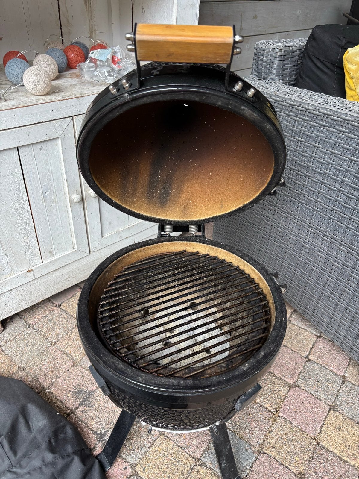 Urban Chef Kamado BBQ - Zo goed als nieuw, Ophalen, Zo goed als nieuw
