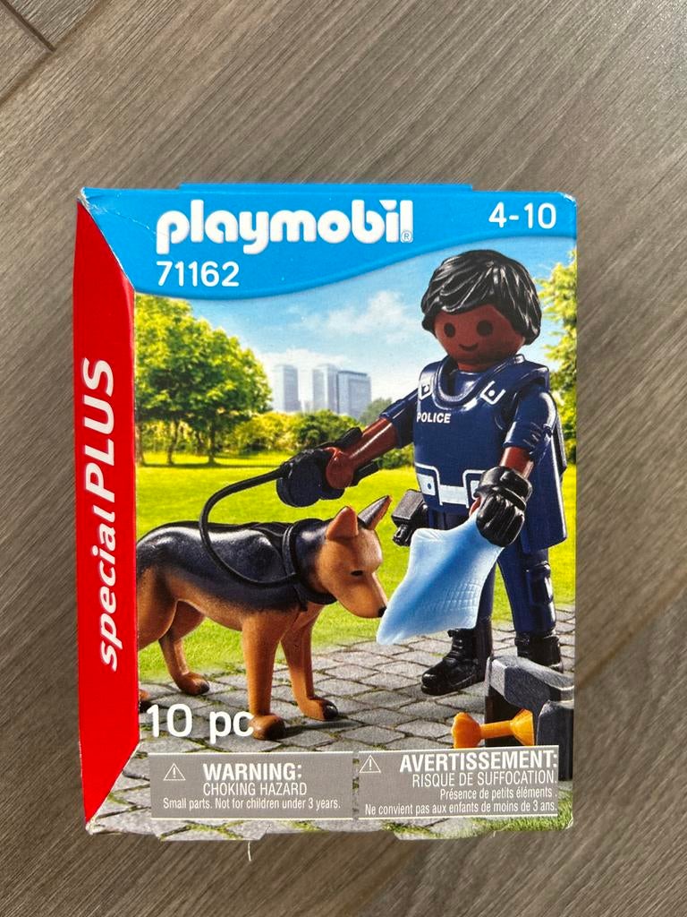 Playmobil Special Plus 71162 Politie met hond, Ophalen of Verzenden, Nieuw, Jongen of Meisje