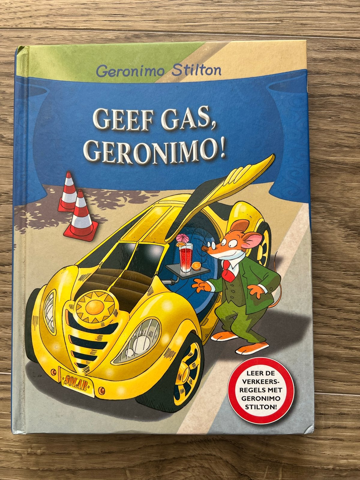 Geronimo Stilton - Geef Gas, Geronimo!, Ophalen of Verzenden, Zo goed als nieuw, Fictie algemeen
