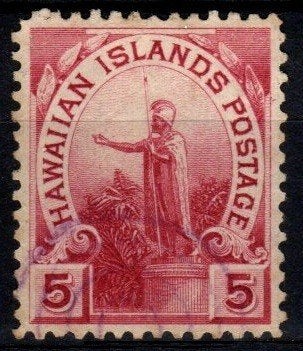 Mooi kavel Hawaii LZA984., Verzenden, Gestempeld, Noord-Amerika
