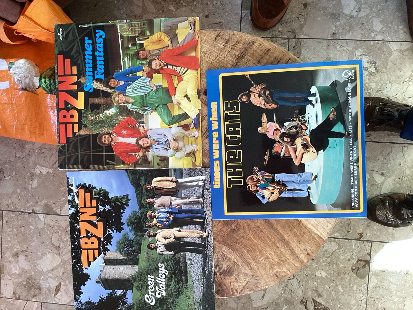 Diverse LP's: BZN, The Cats, Anny Schilder - Pop/Volksmuziek, LP, Gebruikt, Ophalen of Verzenden, Pop