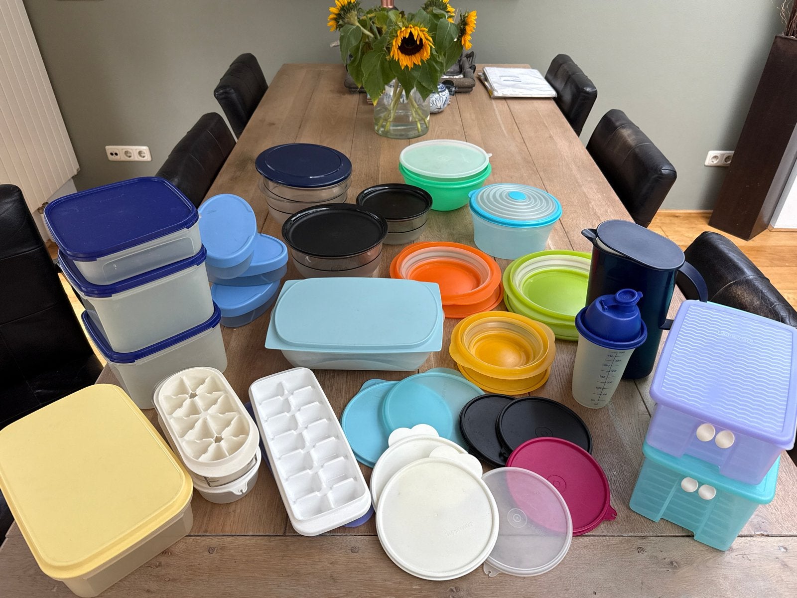 Grote partij Tupperware bakjes en meer, Ophalen of Verzenden, Zo goed als nieuw, Overige kleuren, Overige typen