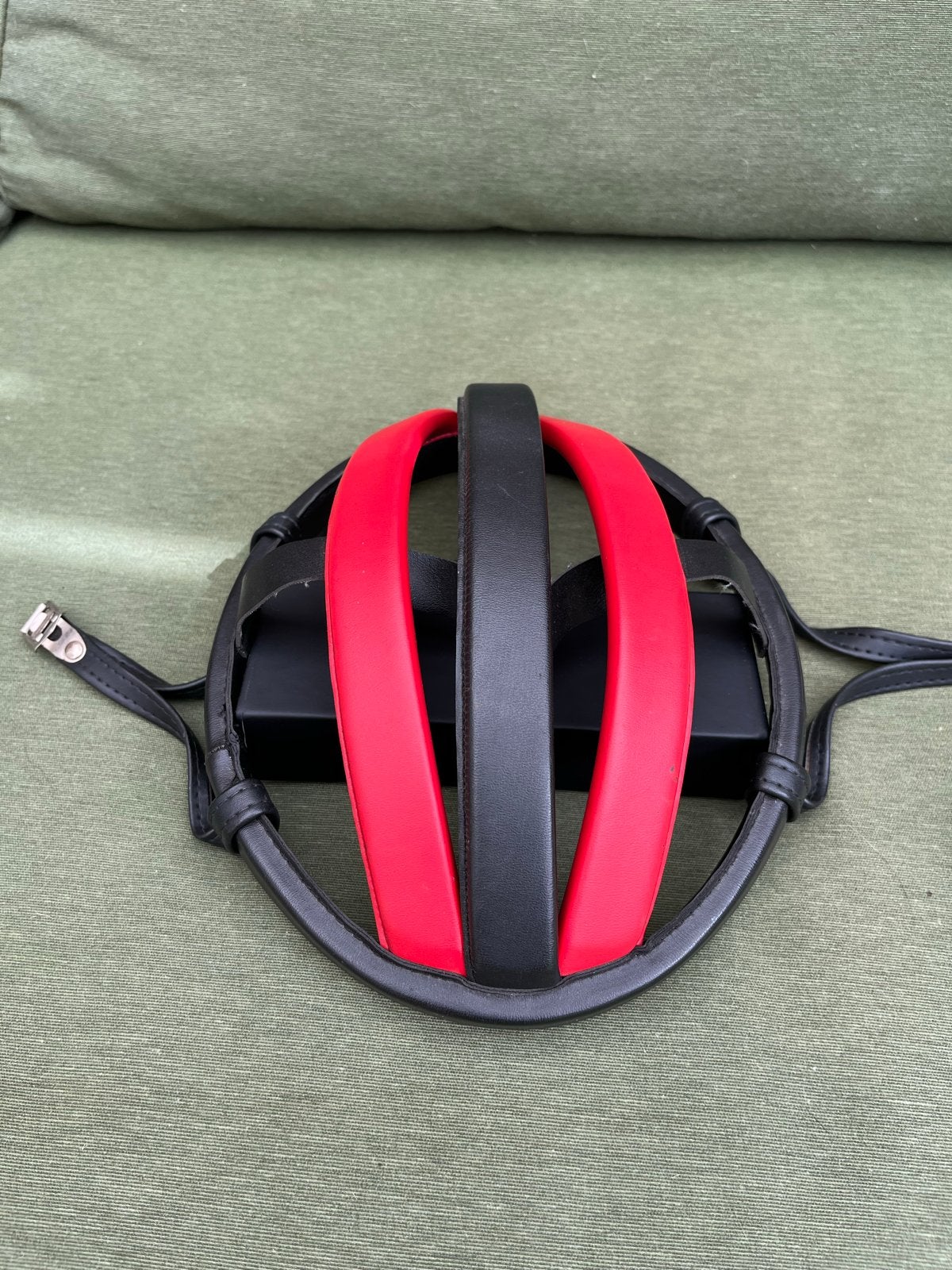 Vintage Valhelm ('Worstenhelm') Maat 60 - Made in Italië, Fietsen en Brommers, Ophalen of Verzenden, Gebruikt, Overige maten, Heer of Dame