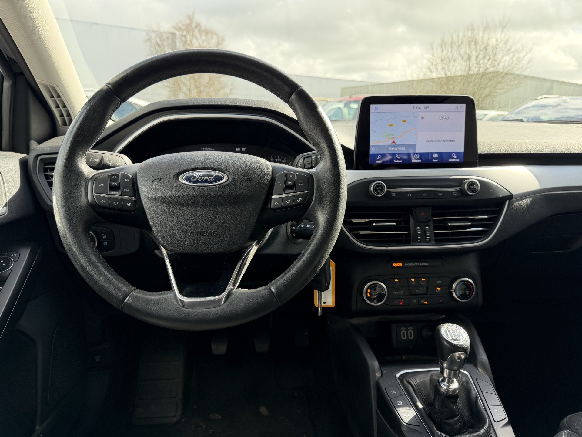 Ford FOCUS Wagon BWJ 2021 1.0 EcoBoost 101 PK Trend Edition, Gebruikt, Met garantie (alle), Origineel Nederlands, Grijs