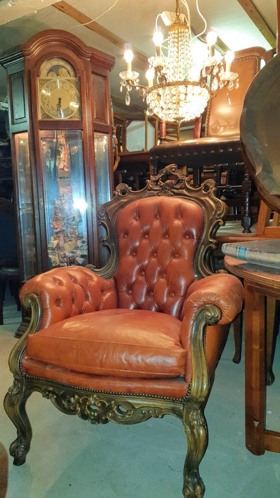 BAROK fauteuils leder, Ophalen