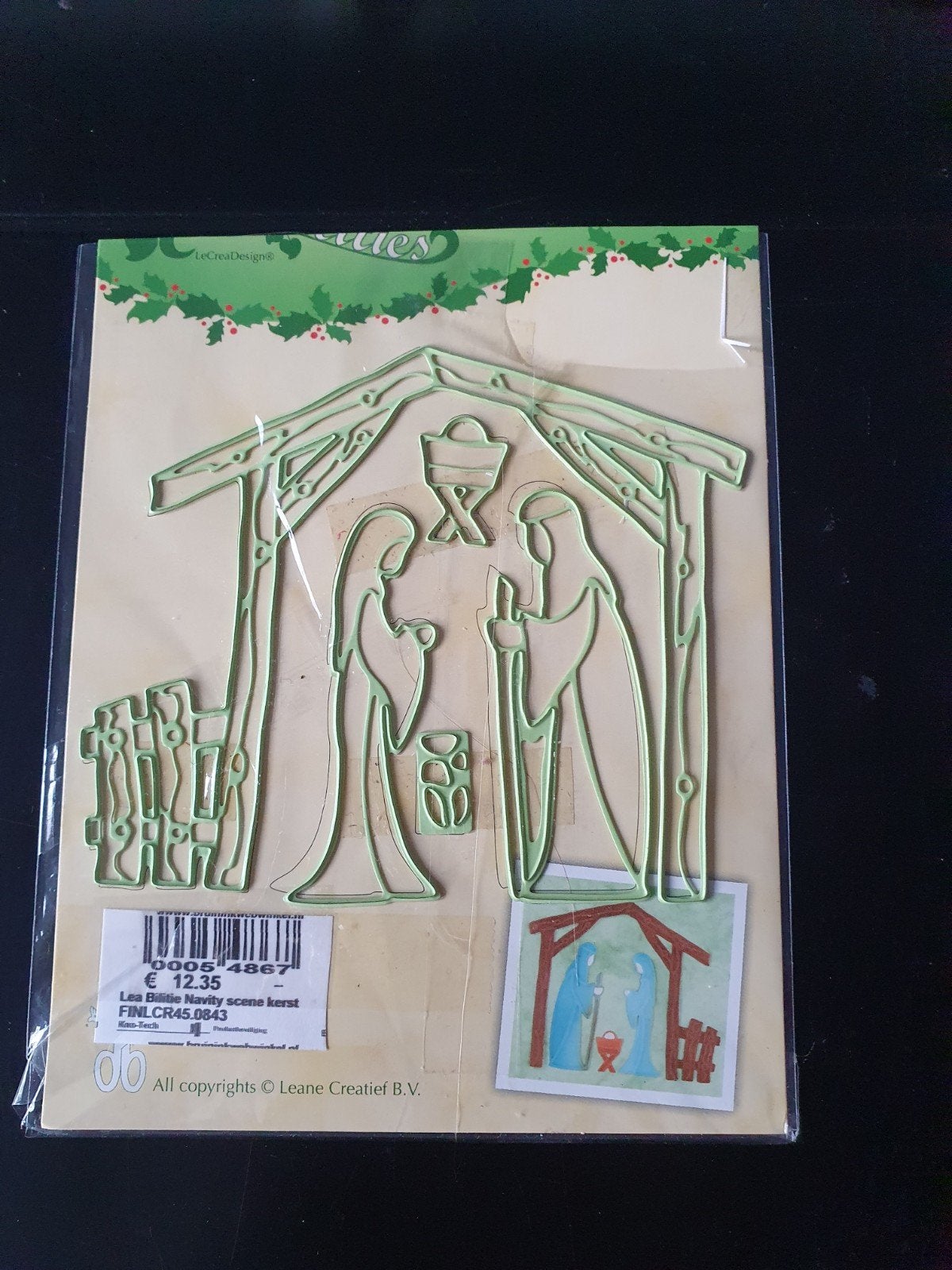 Lea'bilities 0843  Nativity scene., Ophalen of Verzenden, Kerst, Pons of Mal