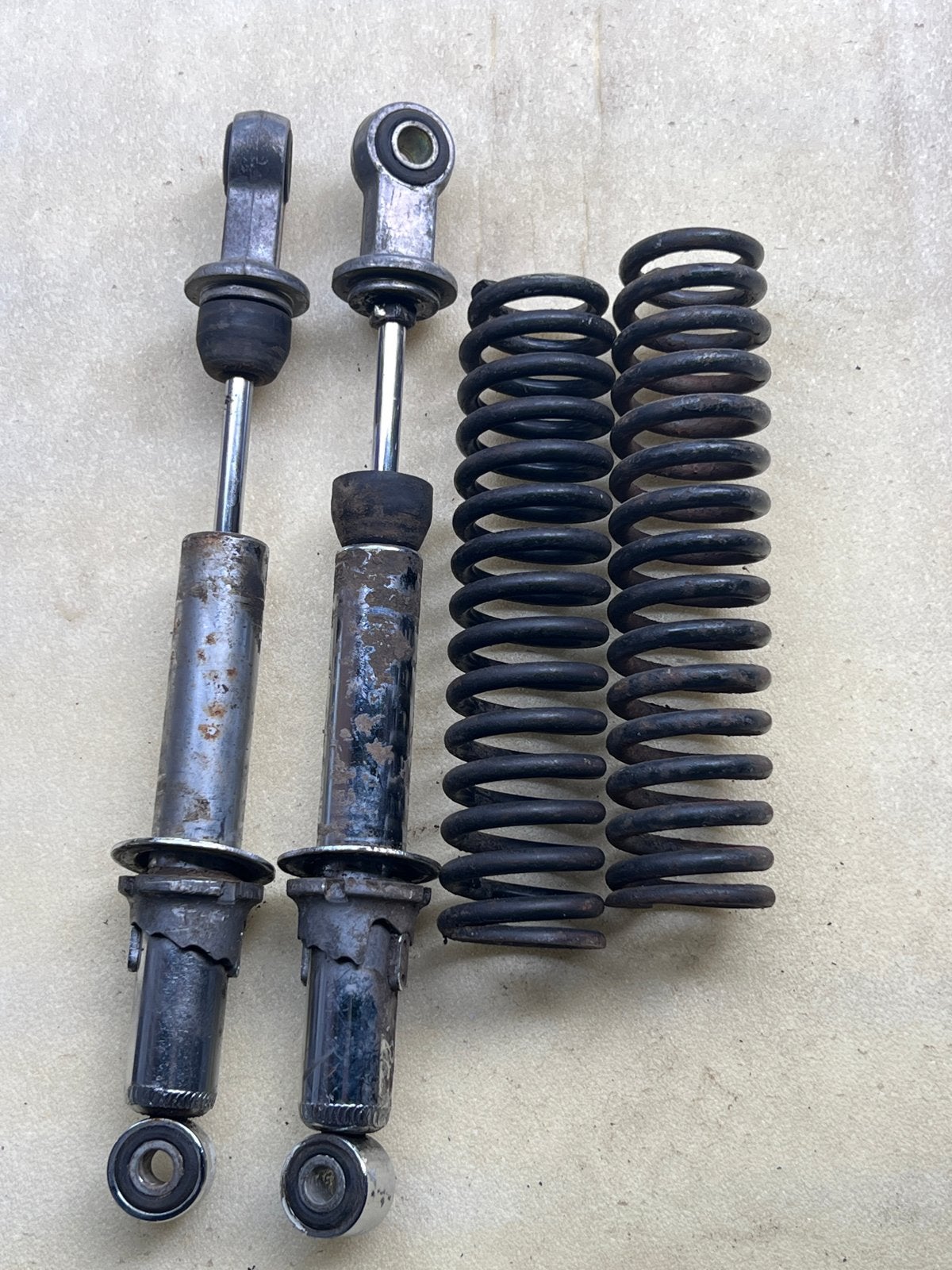 Originele veren Honda MB MT 320mm, Ophalen of Verzenden, Gebruikt