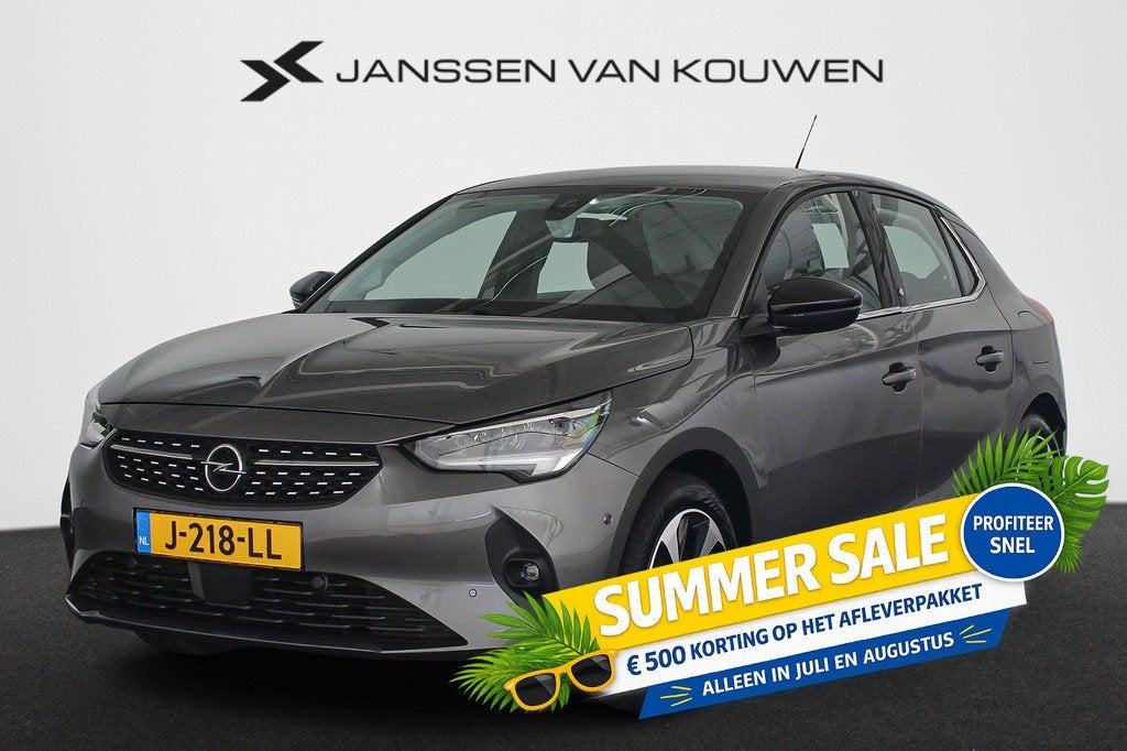 Opel Corsa-e Elegance 50 kWh 1e Eigenaar Leder 3-Fase, Auto's, Opel, Bedrijf, Te koop, Corsa-e, ABS, Achteruitrijcamera, Airbags