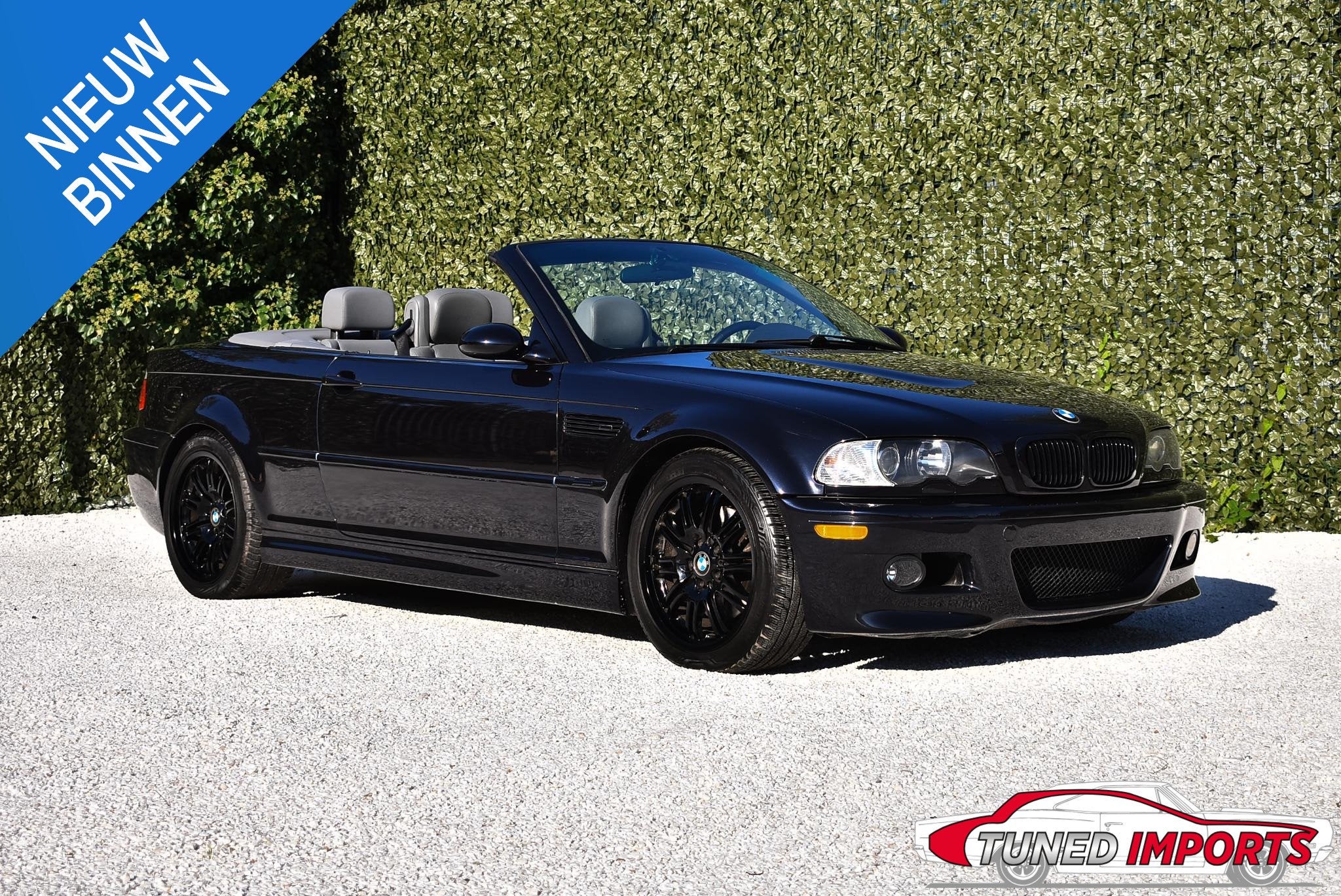 BMW 3-serie Cabrio M3 MANUAL with O/D, Auto's, Achterwielaandrijving, Gebruikt, 4 stoelen, Zwart