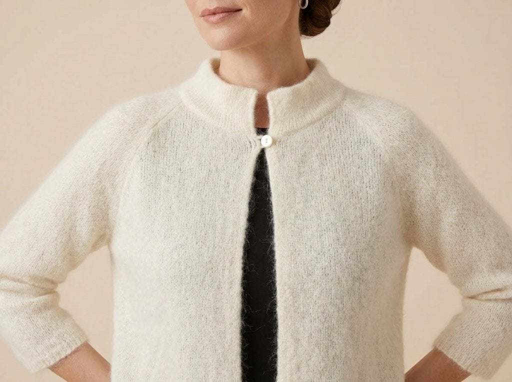 Natan bolero vestje offwhite 38 mohair merino wool knitwear, Kleding | Dames, Maat 38/40 (M), Overige kleuren, Verzenden, Nieuw
