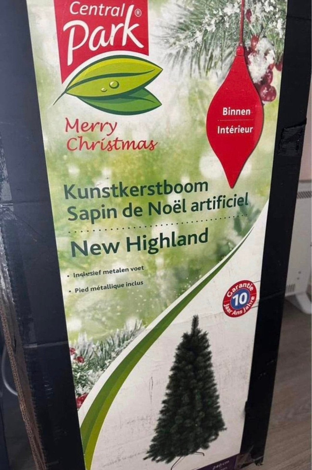 Kunst kerstboom 210 cm, Ophalen, Zo goed als nieuw
