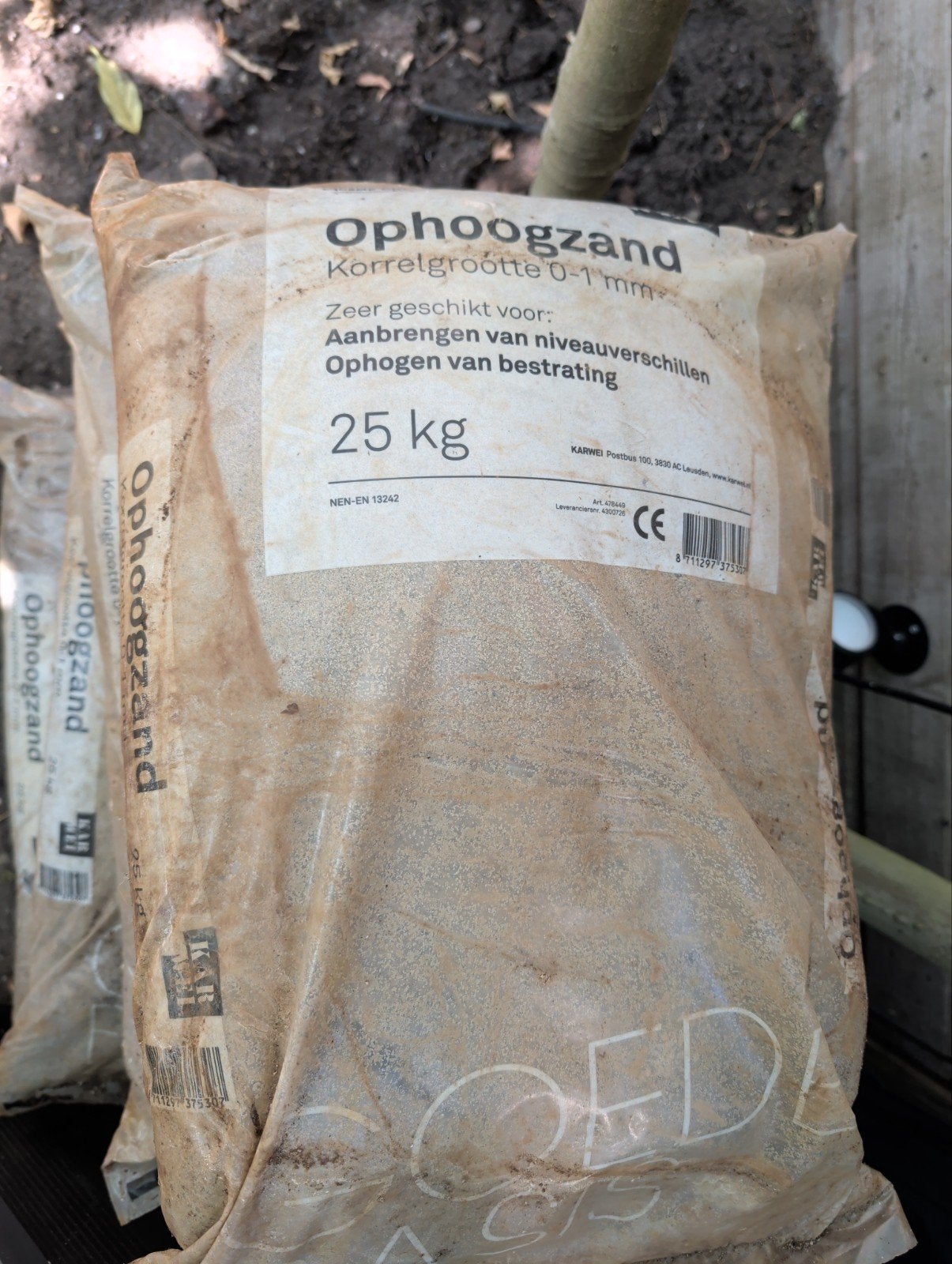 Zandbak-/ophoogzand, Tuin en Terras, Zand, Ophalen, Nieuw, Ophoogzand