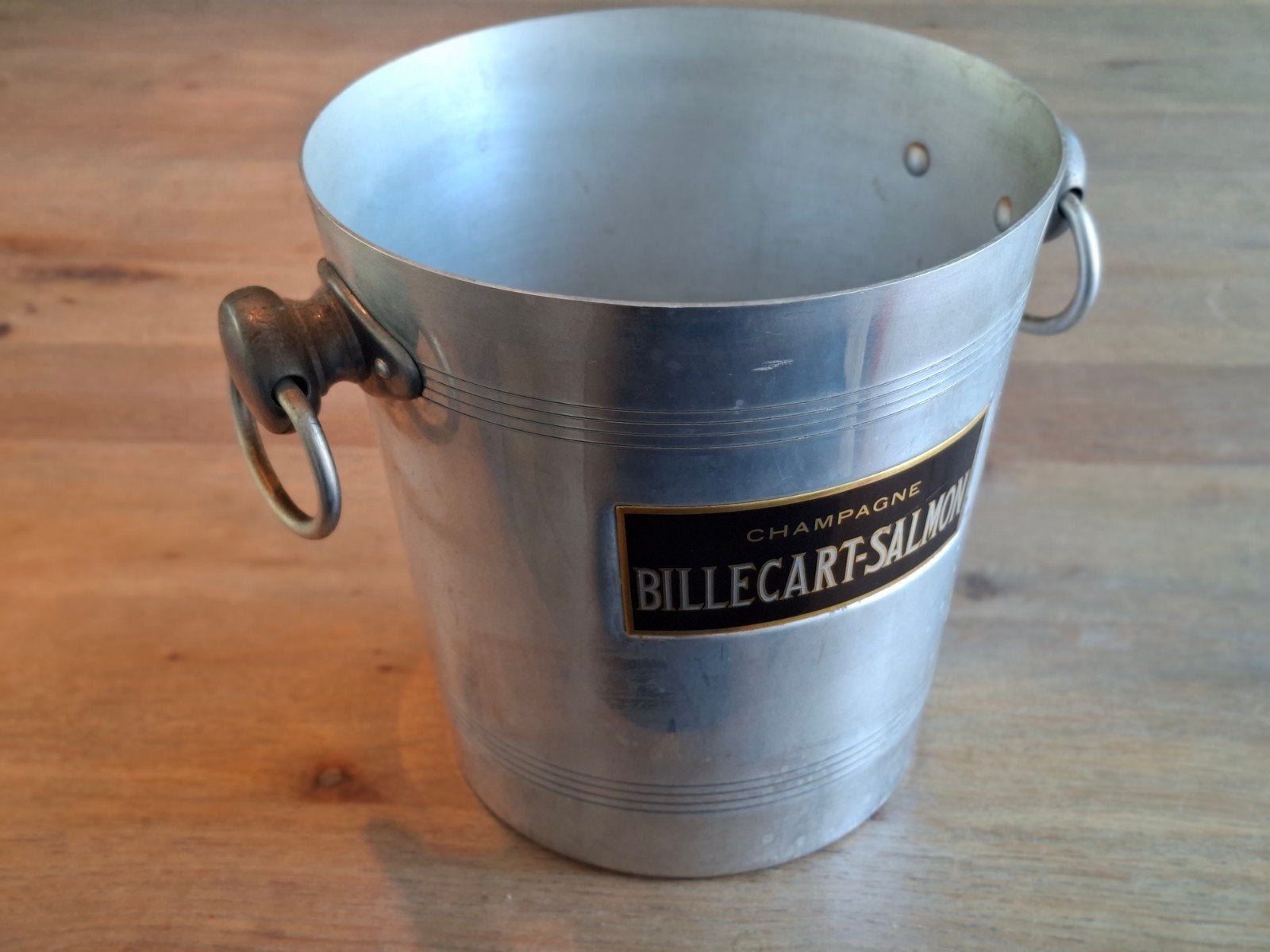 Billecart-Salmon Champagne emmer, Ophalen of Verzenden, Metaal, Minder dan 5 flessen