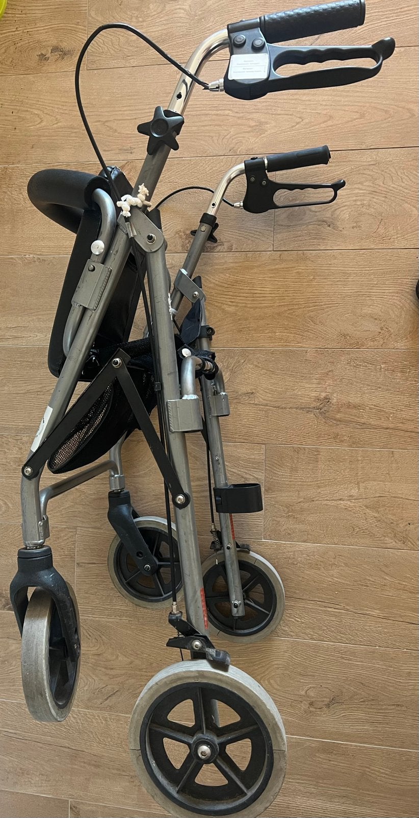 INKLAB ROLLATOR-/ROLSTOEL,GROTERE WIELEN,KRUKHOUDER,ETC, Diversen, Ophalen, Opvouwbaar, Gebruikt