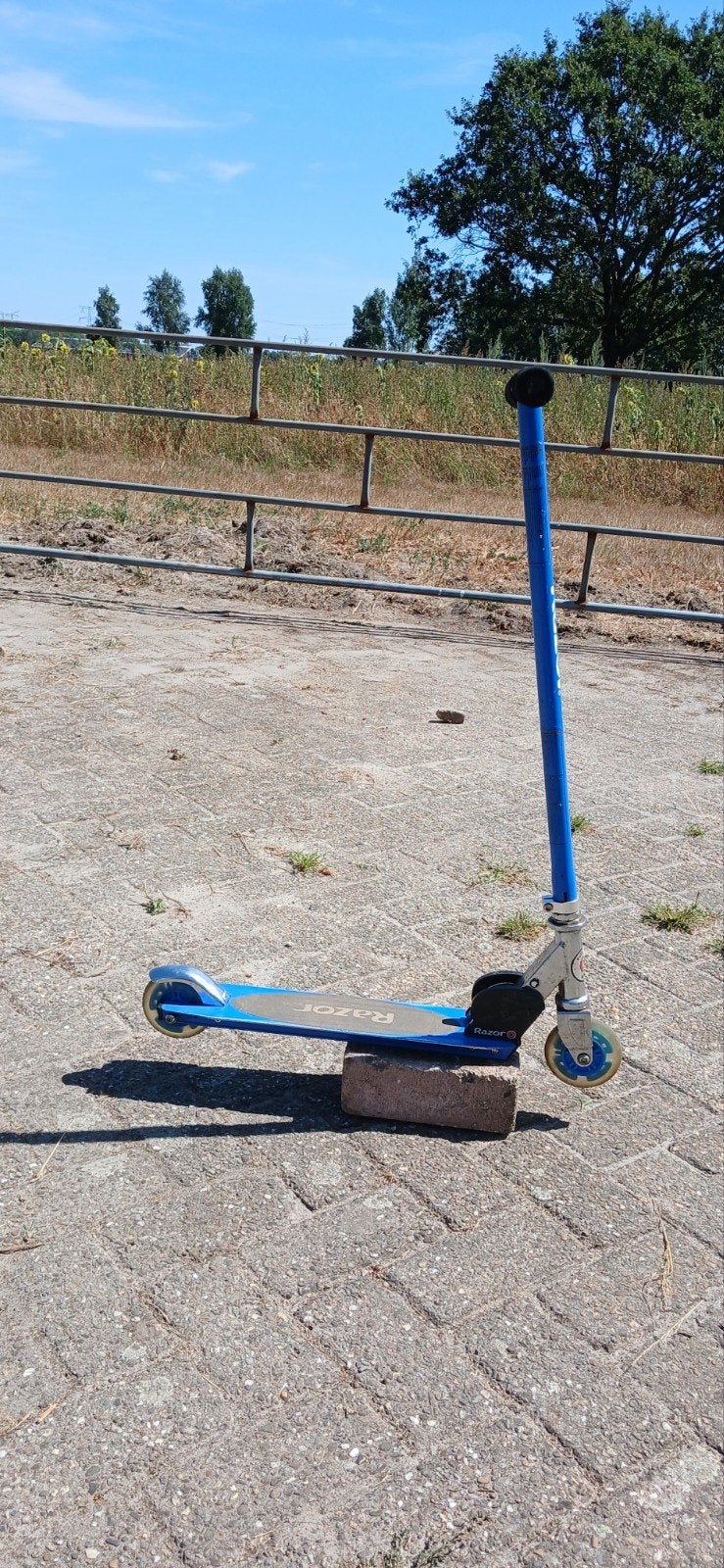razor blauw step, Ophalen, Gebruikt, Gewone step, Razor