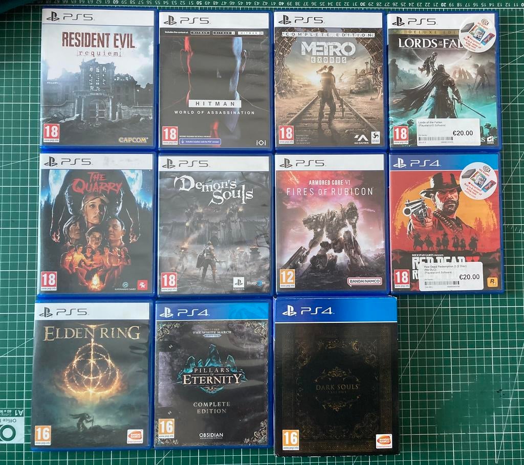 Diverse games Sony PS 5 en 4, Spelcomputers en Games, Games | Sony PlayStation 5, Verzenden, Gebruikt, Avontuur en Actie