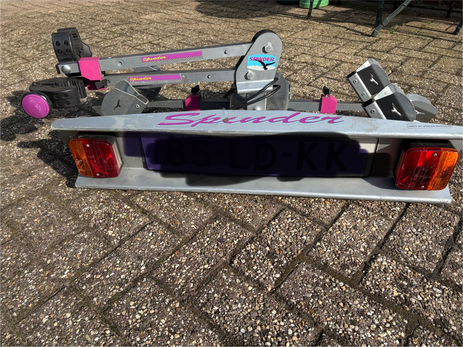 Spinder Twinny Load fietsendrager voor 2 fietsen, Ophalen, 2 fietsen, Gebruikt, Trekhaakdrager