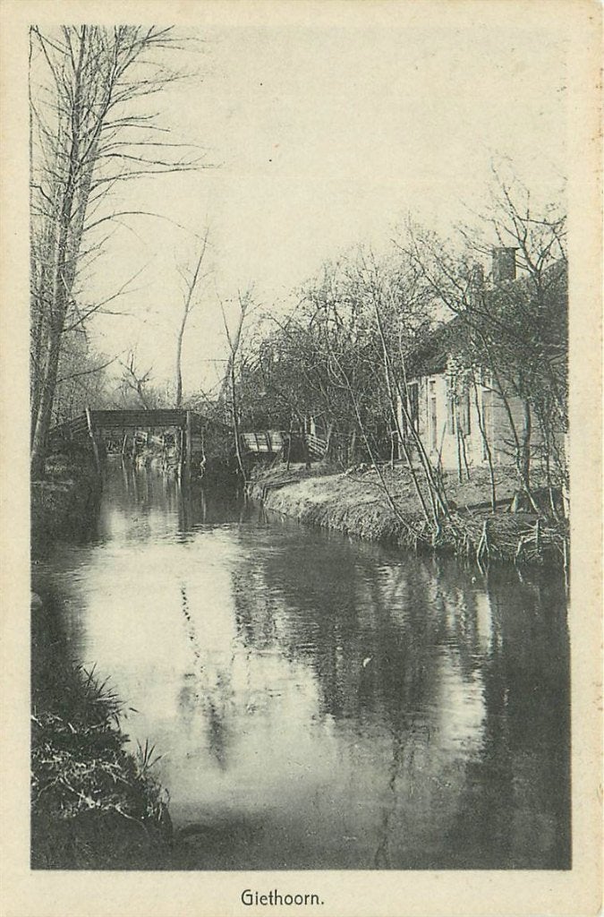 378-337-037 Giethoorn, Verzenden, Voor 1920, Overijssel