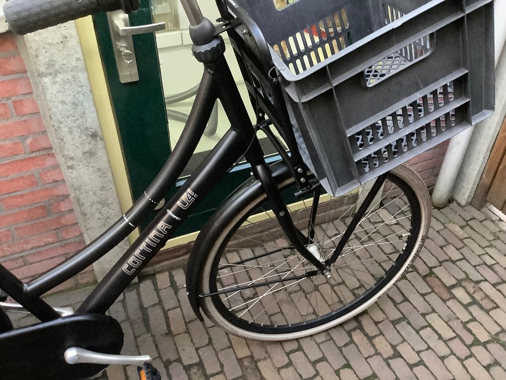 Cortina u4 transport omafiets 28 inch, Ophalen, Terugtraprem, Versnellingen, 56 cm of meer