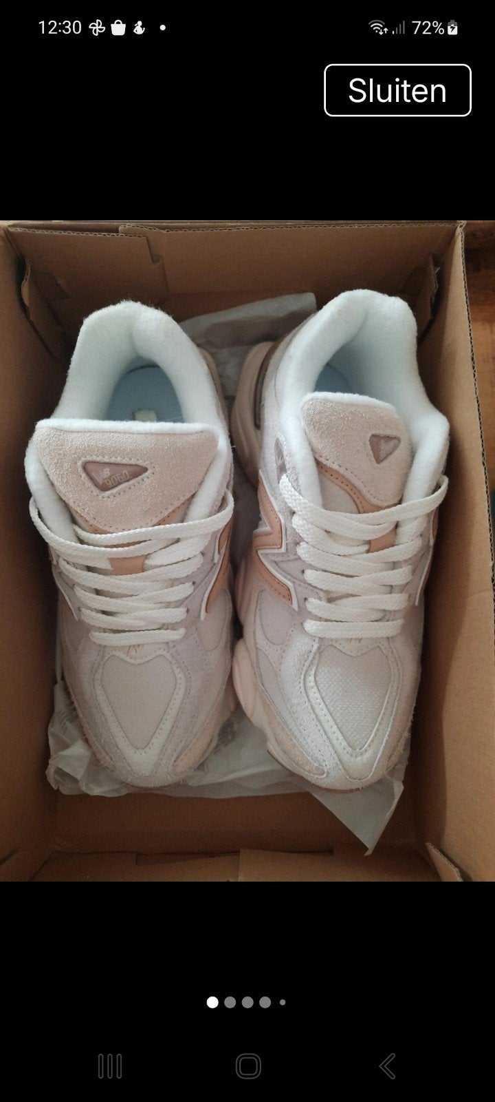 New Balance sneakers, Ophalen of Verzenden, Nieuw, Beige, Sneakers of Gympen