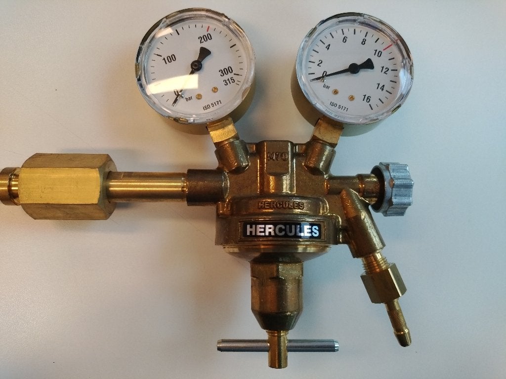 Reduceer ventiel stikstof Hercules M70 NIEUW, Ophalen of Verzenden, Nieuw, Minder dan 150 ampère, Co2