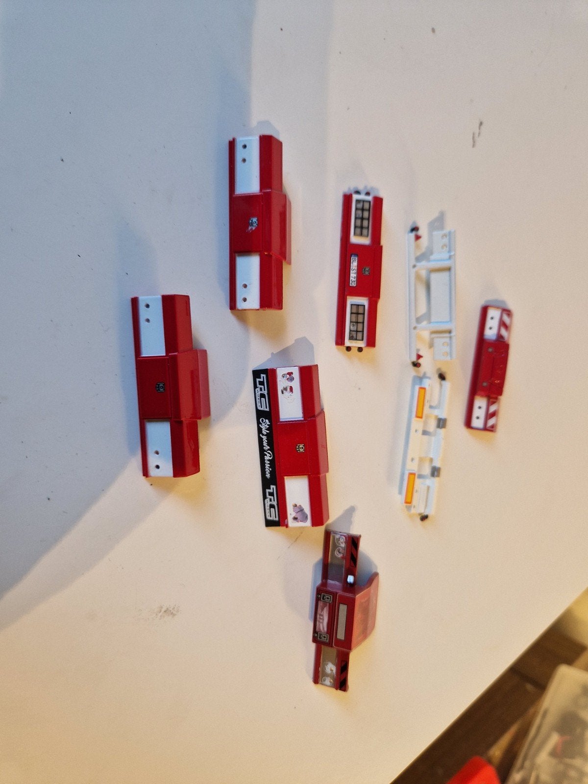 Tekno achterbumpers, Ophalen of Verzenden, Bus of Vrachtwagen, Tekno