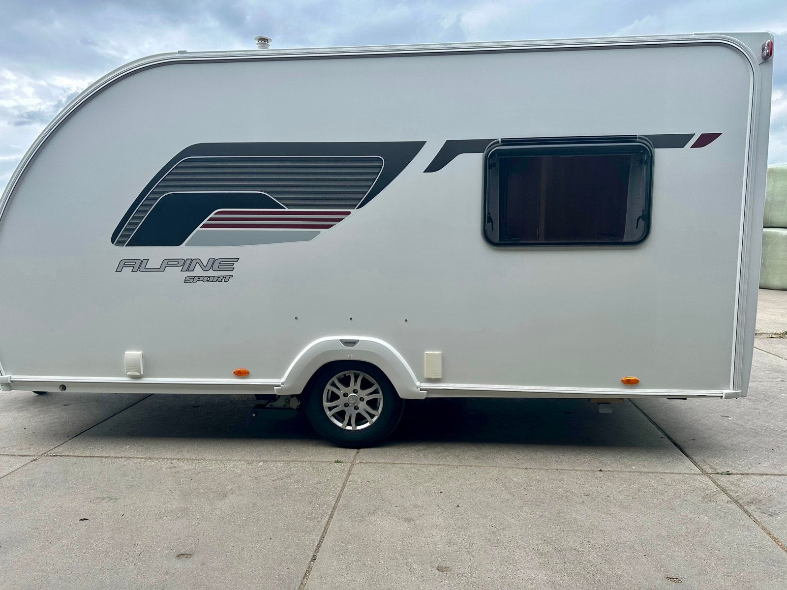 Sprite Alpine Sport 400 TF, Mover,Luifel,2014,Lichtgewicht!!, Caravans en Kamperen, Dwarsbed, Treinzit, 4 tot 5 meter, Sprite