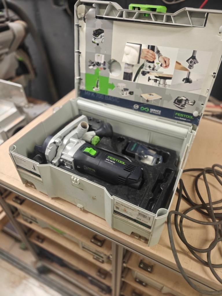 Festool mfk 700, Doe-het-zelf en Verbouw, Ophalen of Verzenden, 1200 watt of meer, 30 tot 70 mm