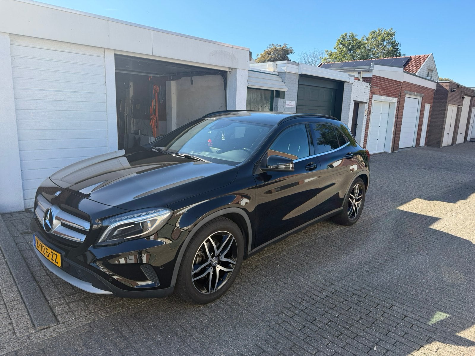 Mercedes-Benz GLA Gla200 1.6 115KW 2014 Zwart, Auto's, Voorwielaandrijving, Handgeschakeld, Particulier, SUV of Terreinwagen