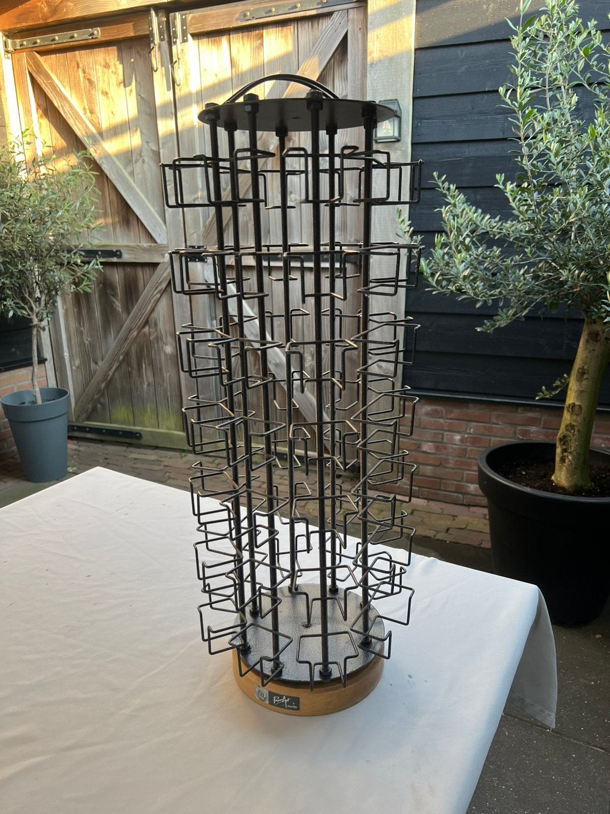 Kaartenmolen. Toonbank-/tafelmodel., Ophalen, Zo goed als nieuw, Hout, Minder dan 5 flessen